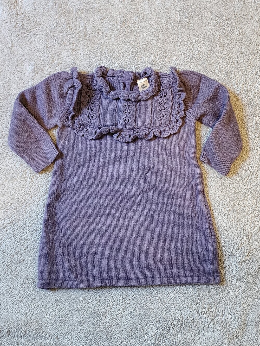 18mo Purple Sweater Dress